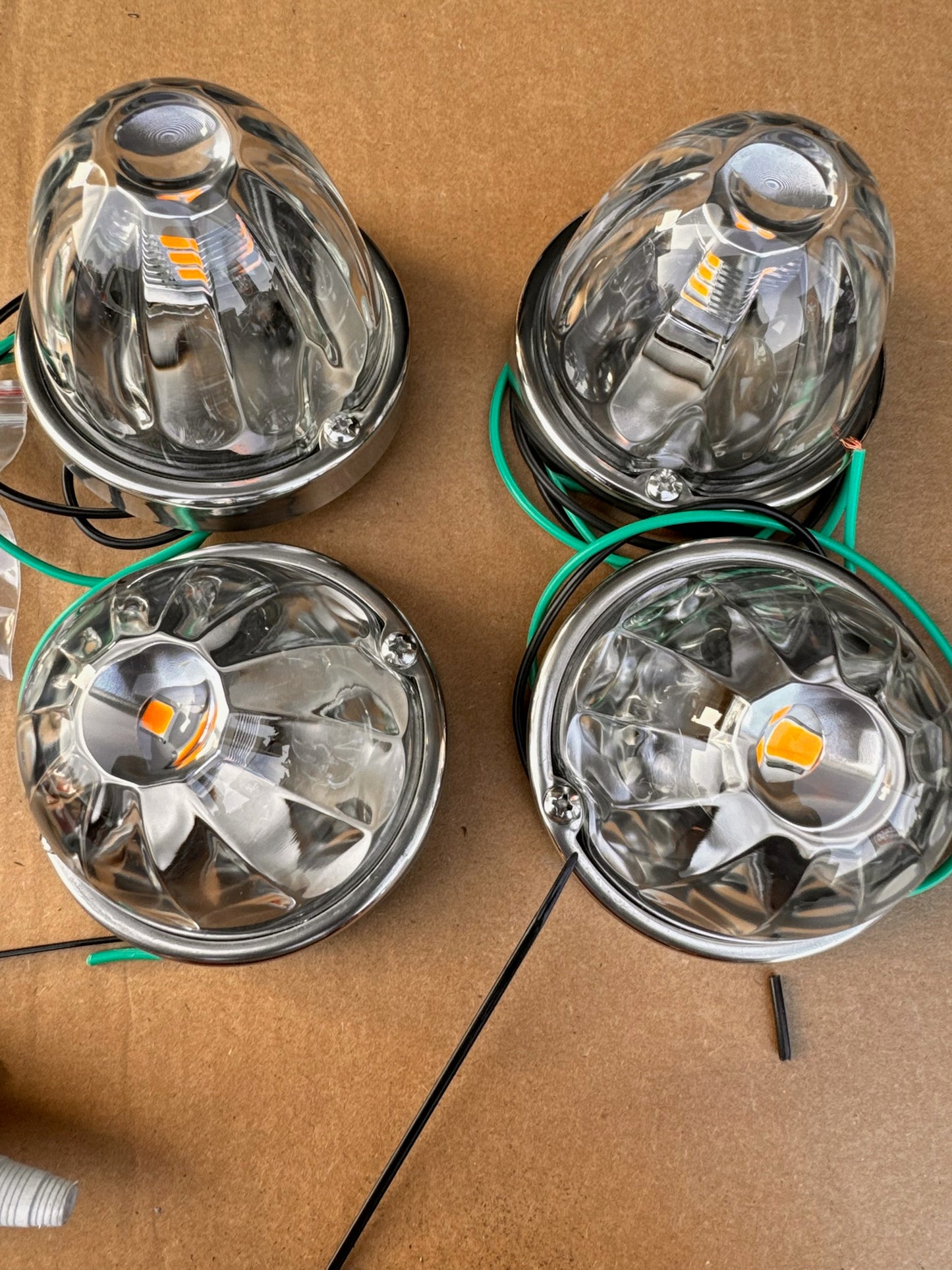 Glass Watermelon Led Light