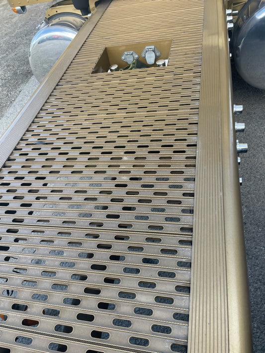 Aluminum Old School Decking for Peterbilt, Freightliner, and Kenworth