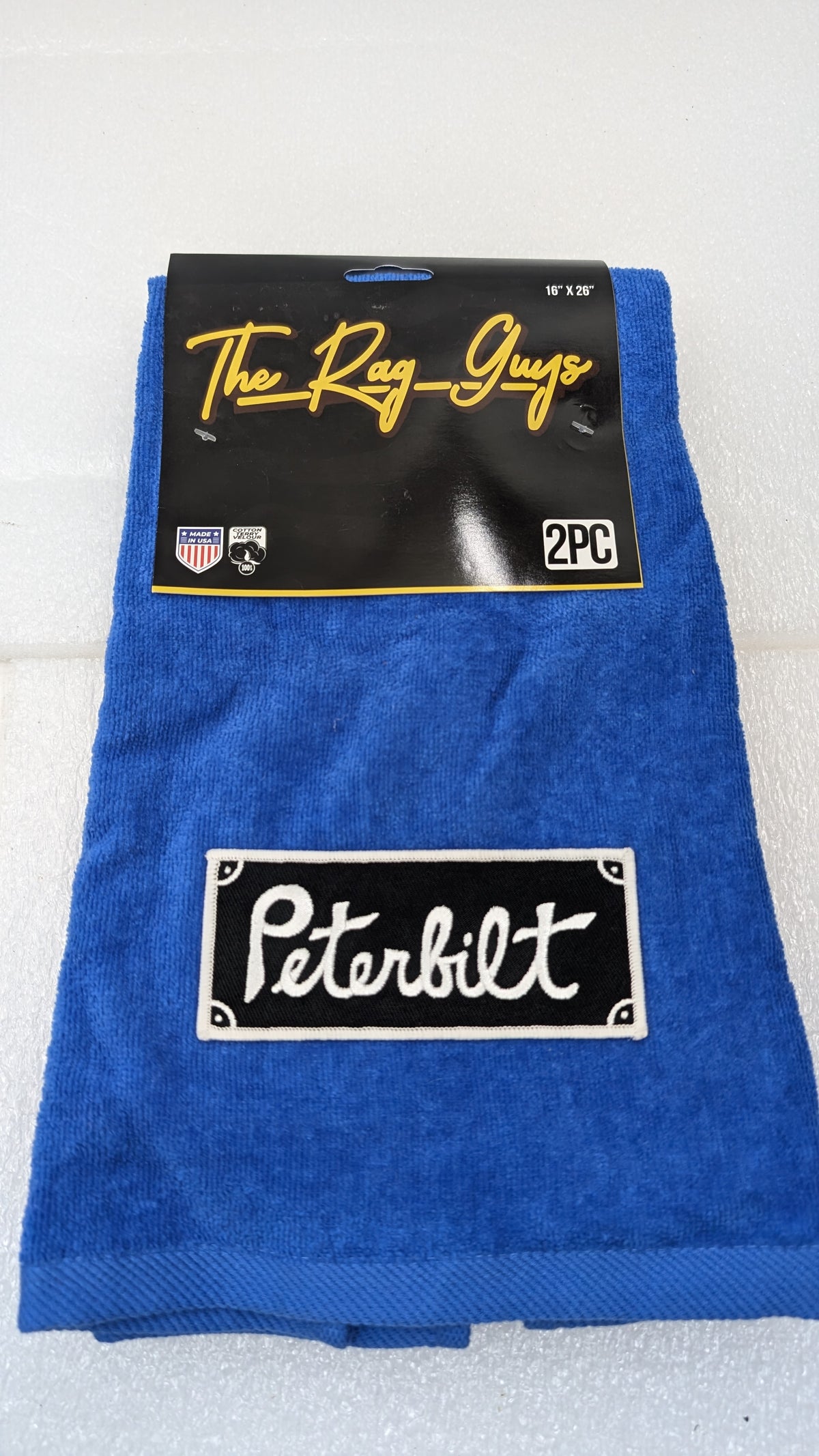 Slithp77 Bar Rag The Rag Guys - Peterbilt Microfiber Towel Set – Bumpers Fenders and Stacks