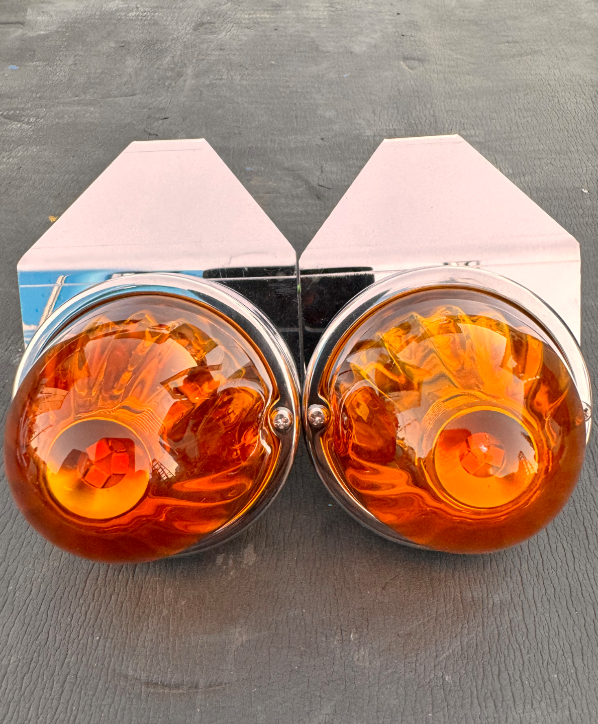 Watermelon Mirror Brackets W/ Super Bright LED's
