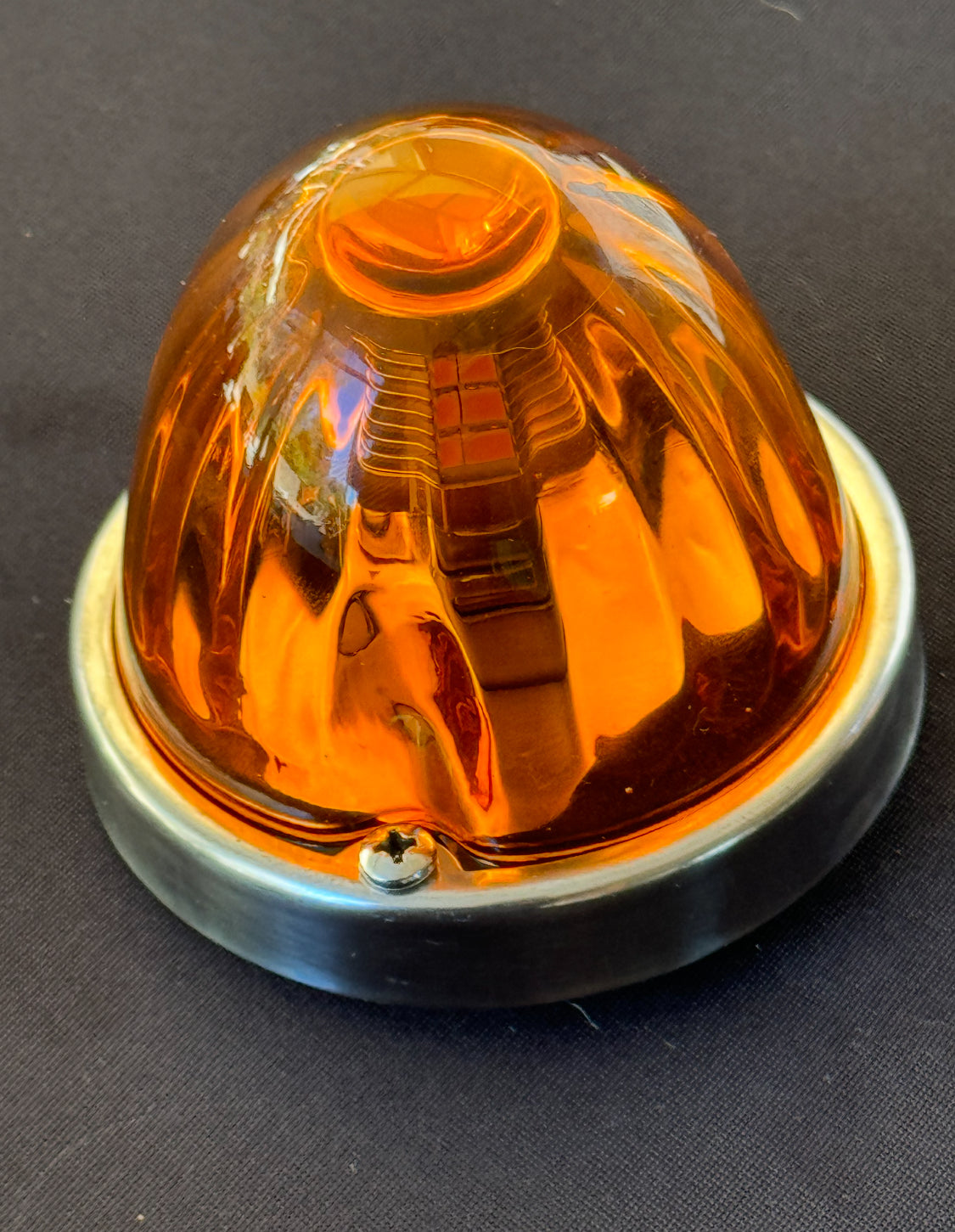 Glass Watermelon Lens with 1157 Led Bulb